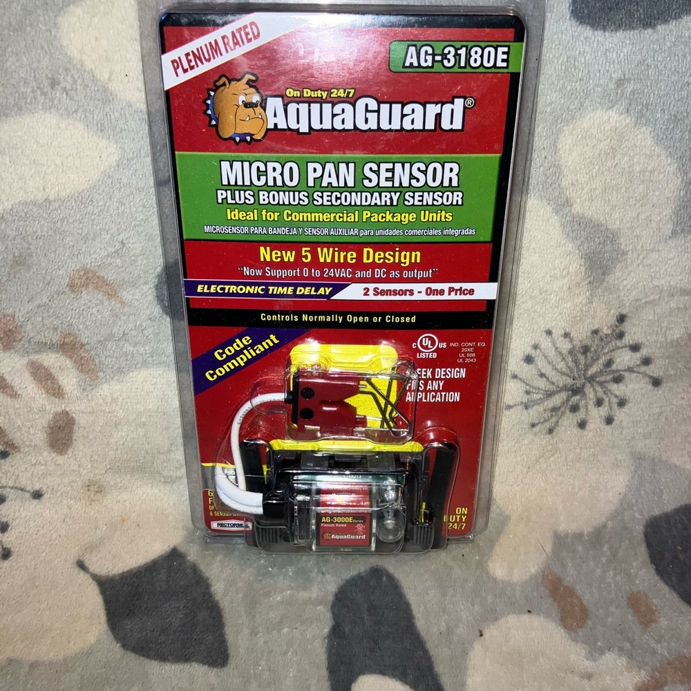 AquaGuard NWT Micro Pan Sensor + BONUS Secondary Sensor AG-3180E
